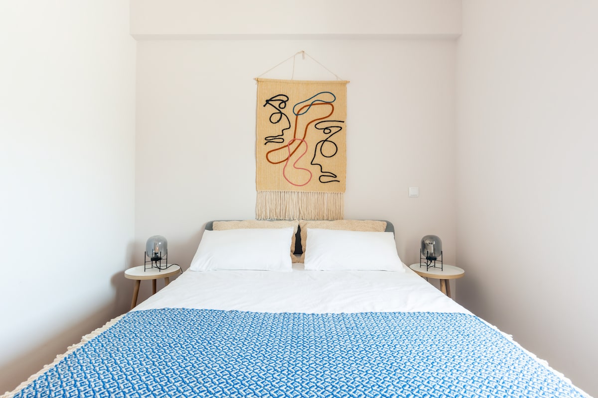 Bedroom interior view
